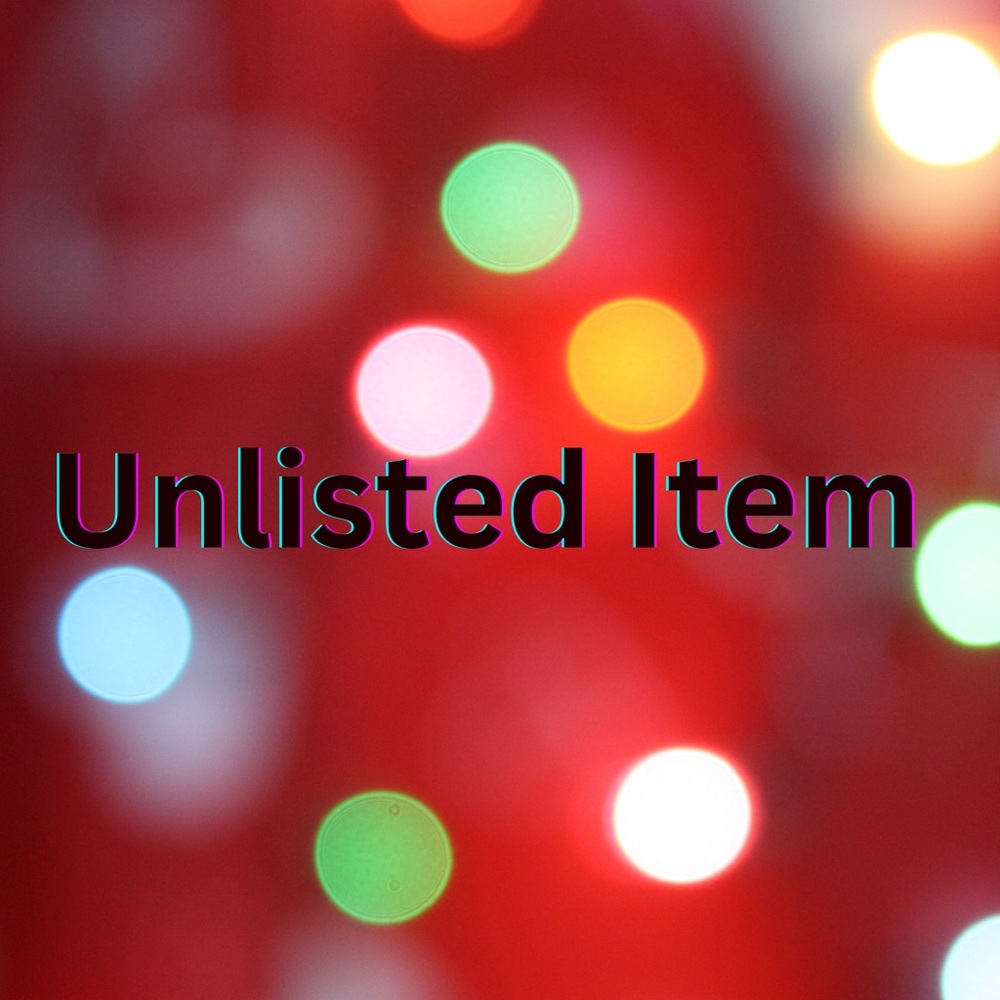 Unlisted Show Items